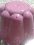 Mousse de gelatina de frambuesa moldeada! 😍😘