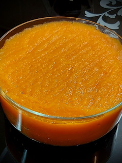 عکسی از دستور پوره کدو زرد