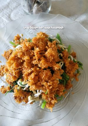 Foto resep Urap Bayam dan Tauge Kecambah