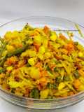 Spicy stir-fry cabbage #jikonichallenge