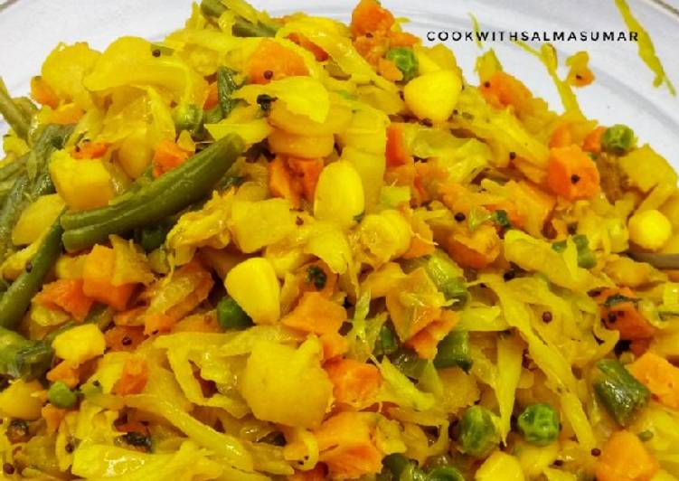 Easiest Way to Make Homemade Spicy stir-fry cabbage #jikonichallenge