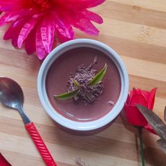 A picture of Chocolate pot de crème 🇫🇷🇫🇷.