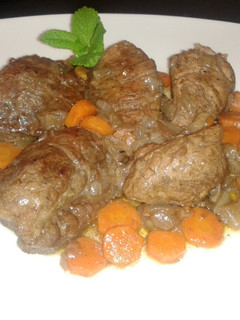 Una foto de Carrillada en salsa de vino tinto