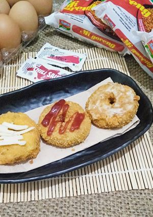 Foto resep Donat indomie 🥯
