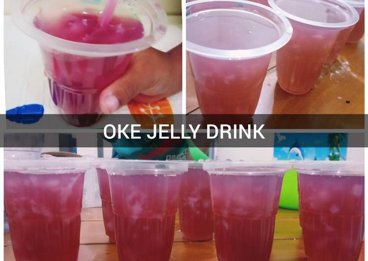 OKE JELLY DRINK - Okky Jelly Drink KW - Resep Okky Jelly Copycat