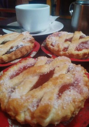Una foto de Pastafrola con masa de aceite