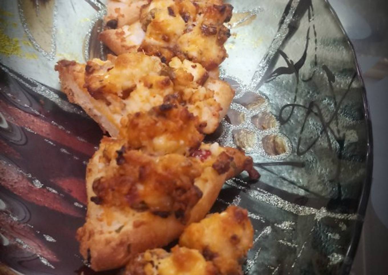 Paneer Tikka Pizza Shells