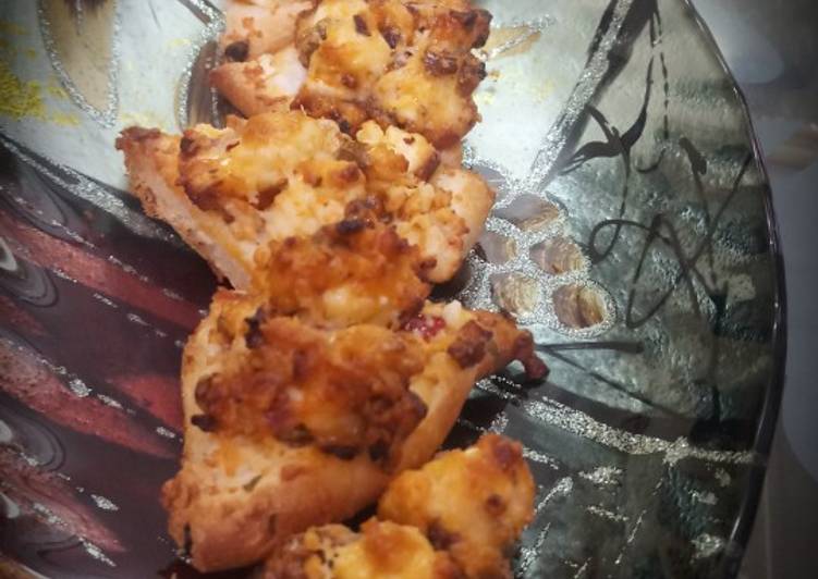 Paneer Tikka Pizza Shells