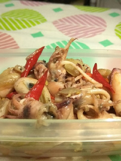 Foto resep Tumis cumi asin