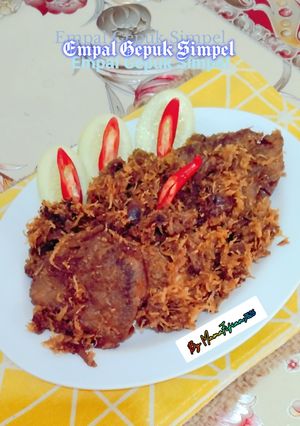 Foto resep Empal Gepuk Simpel