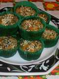 Muffins de queso y espinaca