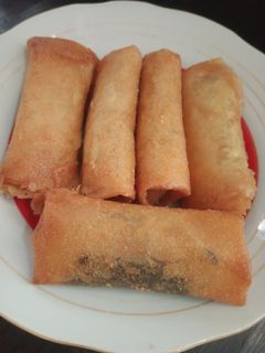 Foto resep Lumpia pisang coklat