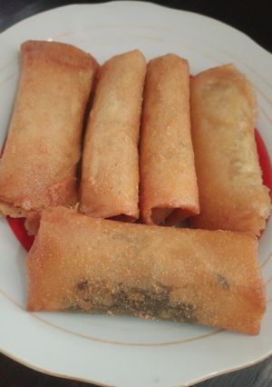Foto resep Lumpia pisang coklat