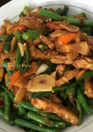 Foto resep Tumis kacang panjang saus tiram