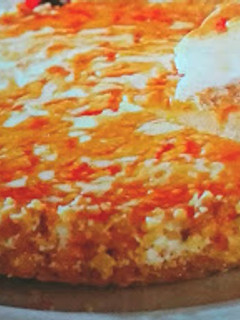 Una foto de Tarta de queso crujiente