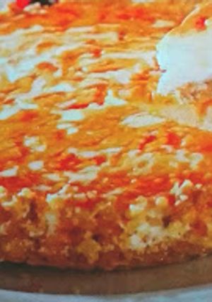 Una foto de Tarta de queso crujiente