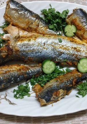 صورة لوصفة سمك مشوى في الفرن بخلطه جباره 🦈