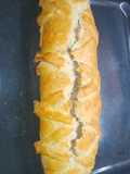 Rollo de carne con masa crocante