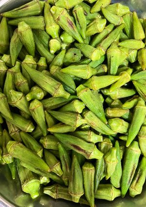 عکسی از دستور نگهداری بامیه خورشتی