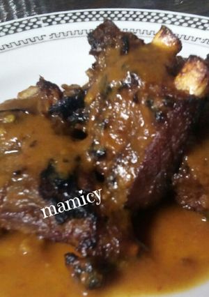 Foto resep Iga Bakar Saus Pedas