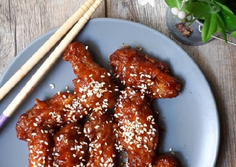 Korean Spicy Wings