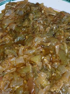 صورة لوصفة حميص او شكشوكة الفلفل ⁦❤️⁩😋😋⁦🇩🇿⁩