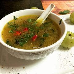 A picture of Amla Rasam.