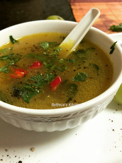 A picture of Amla Rasam.