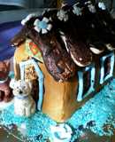 Kutyaház-torta, gluténmentesen (Noel unokám 1.születésnapjára)