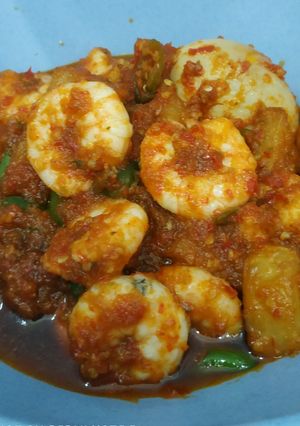 Foto resep Sambal udang simple
