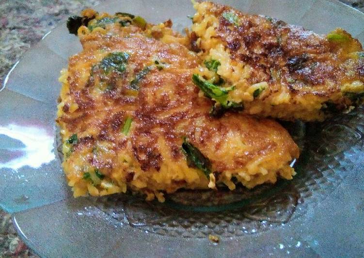 Resep Omelet  mie  telur  sayur simple  oleh DapurKos 