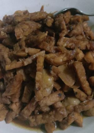 Foto resep Tempe kecap saos tiram