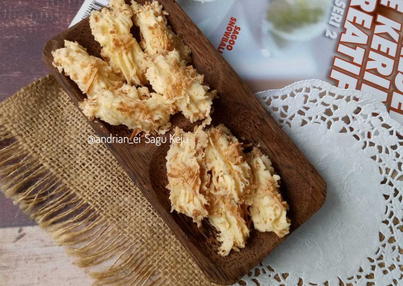 Resep Sagu Keju Special (Putih Telur) Anti Gagal