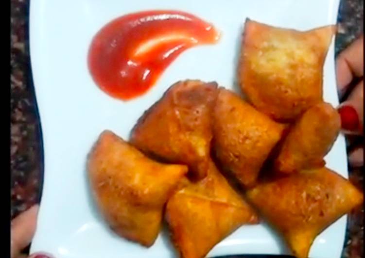 Recipe of Ultimate Quick party samosas