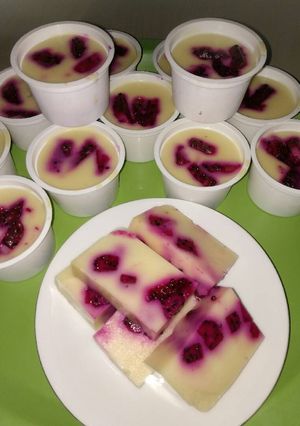Foto resep Agar2 Tepung Buah Naga