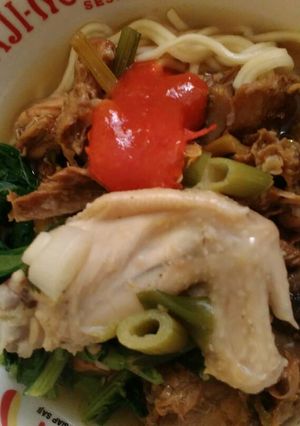 Foto resep Mie Ayam Jamur a la Baba