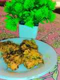 Palak ke pakode!!