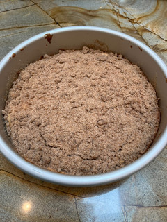 A picture of Cinnamon coffee cake.