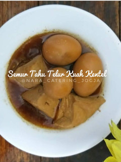 Foto resep Semur Tahu Telur Kuah Kentel