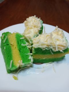 Foto resep Bolu lapis kukus keto