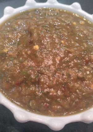A picture of Kachi imli ki chutny.