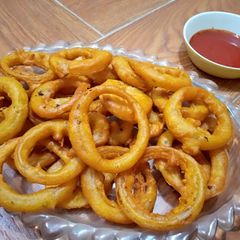 A picture of Onion Ring Pakora.