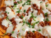 Gambar nachos keju