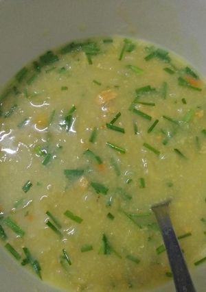 Hình của món Cháo nhum.
