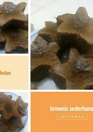 Foto resep Brownis simpel dan sederhana