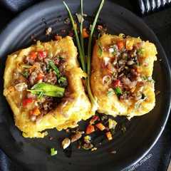 Foto resep Tahu jumbo topping sambal embe  ala mamih merlin