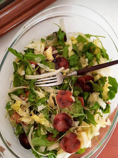 Foto de Salada Simples com Vinagrete de Mel