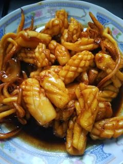 Foto resep Cumi kecap asam manis