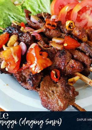 Foto resep Sate Maranggi (daging sapi)