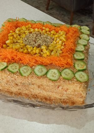 عکسی از دستور کیک مرغ